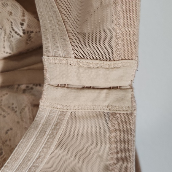 PANACHE Size 34GG. Elegant Lace Underwire Bra - Tan - Picture 5 of 12